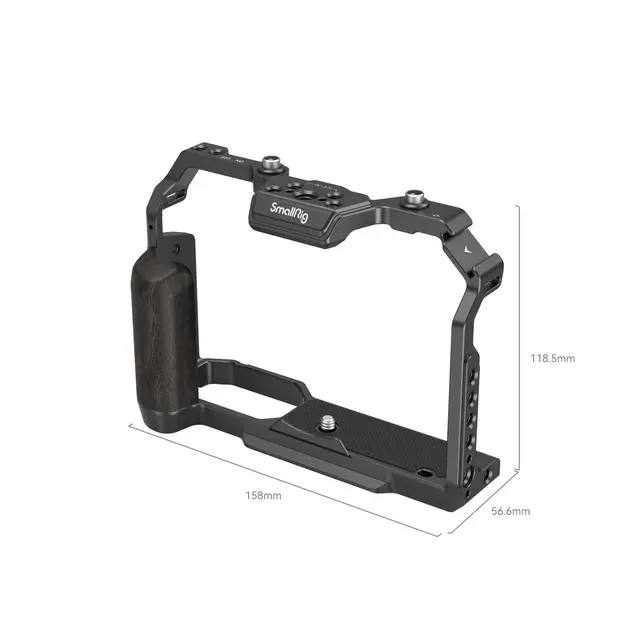 SmallRig 4261 Cage for Nikon Zf Kamerabur med festepunkter 