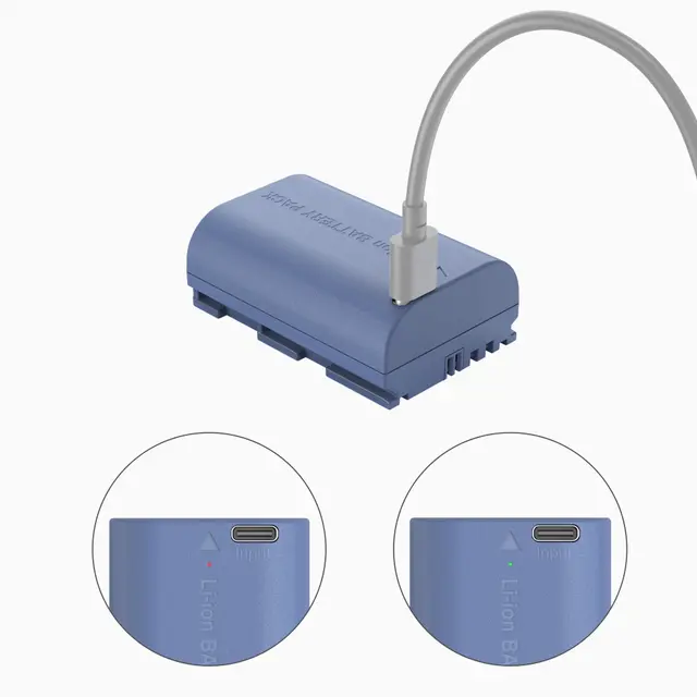 SmallRig 4264 Camera Battery USB-C Rechargable LP-E6NH 