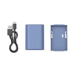 SmallRig 4265 NP-FZ100 Kamerabatteri Blå USB-C batteri med ladeplugg