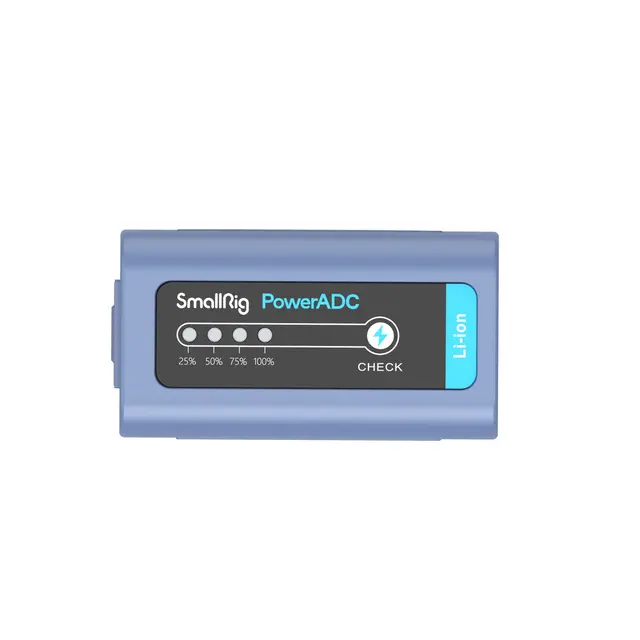 SmallRig 4267 Camera Battery NP-F970 USB NP-F/L-serie batteri 9970mAh USB-C lader 