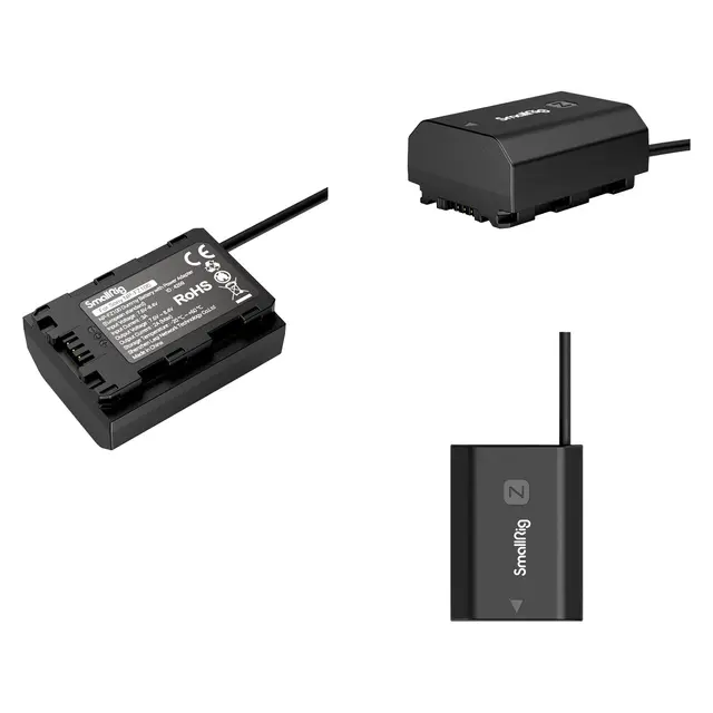 SmallRig 4269 Dummy Battery for NP-FZ100 Med Power adapter 