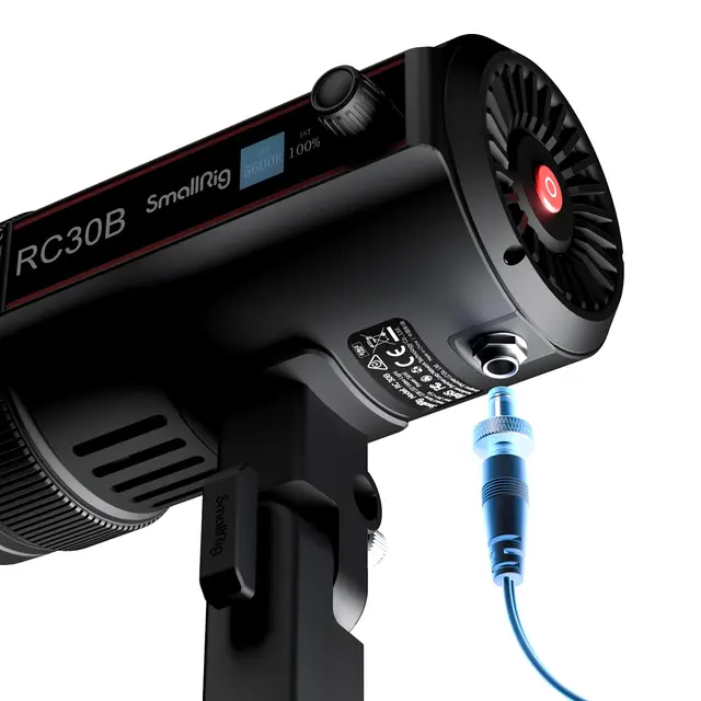 SmallRig 4280 RC 30B COB Video Light Bi-Color 2700K-6500K. 30W 
