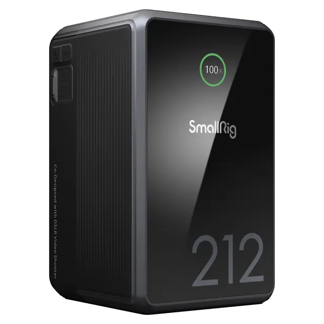 SmallRig 4293 V-Mount Batteri Mini VB212 212Wh Mini V-loxk Battery 140W PD lading 
