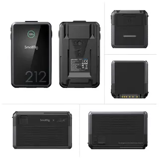 SmallRig 4293 V-Mount Batteri Mini VB212 212Wh Mini V-loxk Battery 140W PD lading