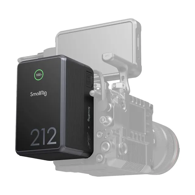 SmallRig 4293 V-Mount Batteri Mini VB212 212Wh Mini V-loxk Battery 140W PD lading 