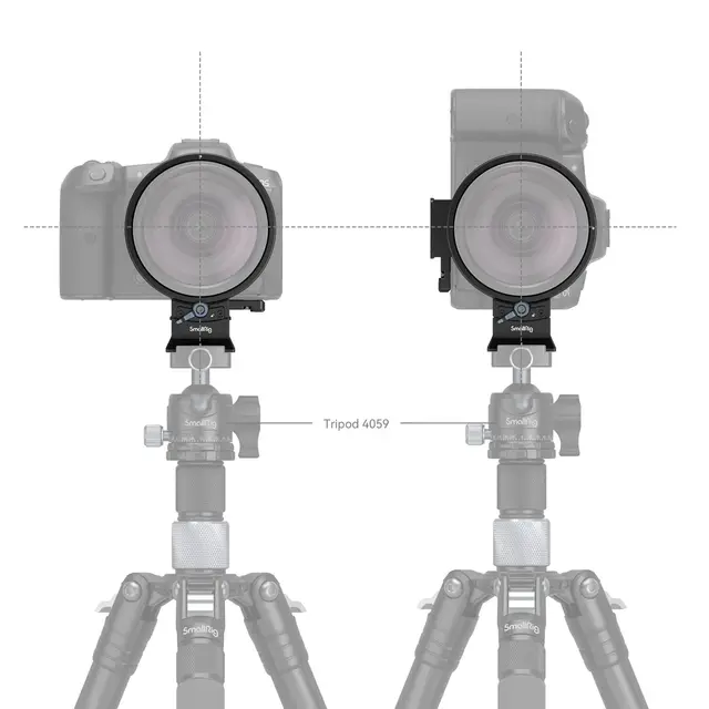 SmallRig 4300 Mount Plate Kit Rotatable Horizontal-To-Vertical for R 