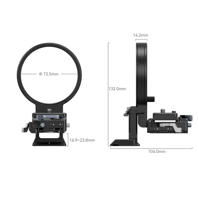 SmallRig 4306 Mount Plate Kit Rotatable Horizontal-To-Vertical for Z 