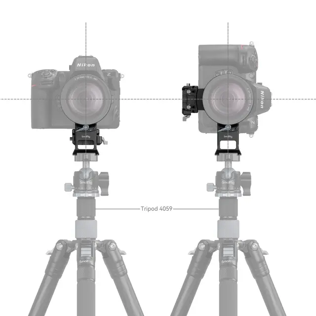 SmallRig 4306 Mount Plate Kit Rotatable Horizontal-To-Vertical for Z 