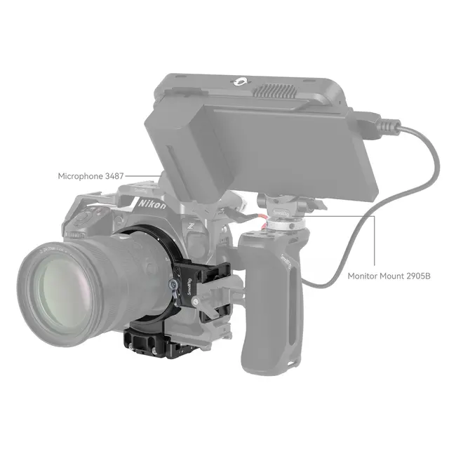 SmallRig 4306 Mount Plate Kit Rotatable Horizontal-To-Vertical for Z 