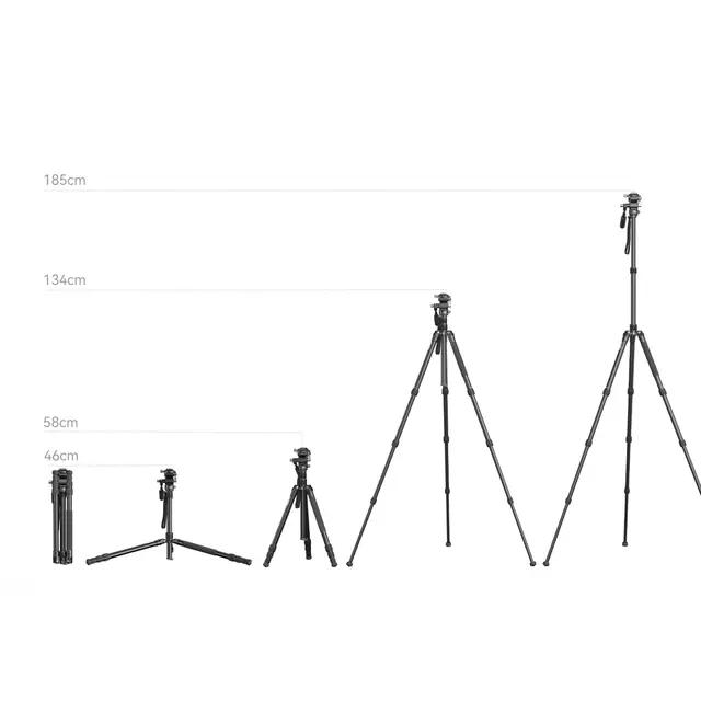 SmallRig 4307 FreeBlazer Video Tripod CT195 