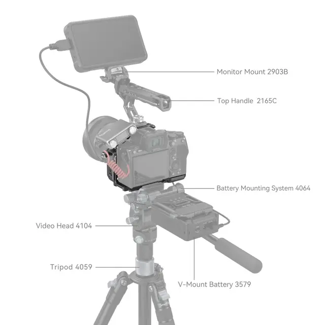 SmallRig 4308 Cage Kit "Rhinoceros" For Sony A7R V / A7 IV / A7S III 