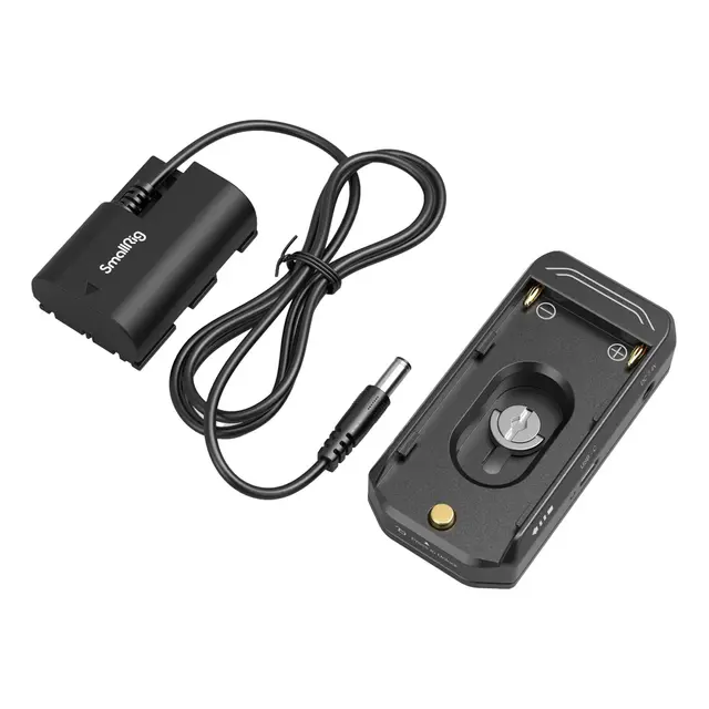SmallRig 4340 NP-F Battery Adapter LP-E6 NP-F batteri til LP-E6 Dummy adapter 