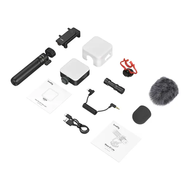 SmallRig 4369 Smartphone Vlog Tripod Kit VK-50. Advanced Version 