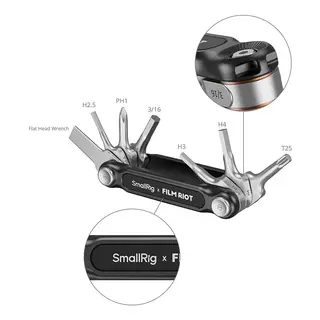 SmallRig 4374 x Film Riot 7-in-1 Tool Verkt&#248;y for mange skruoppgaver