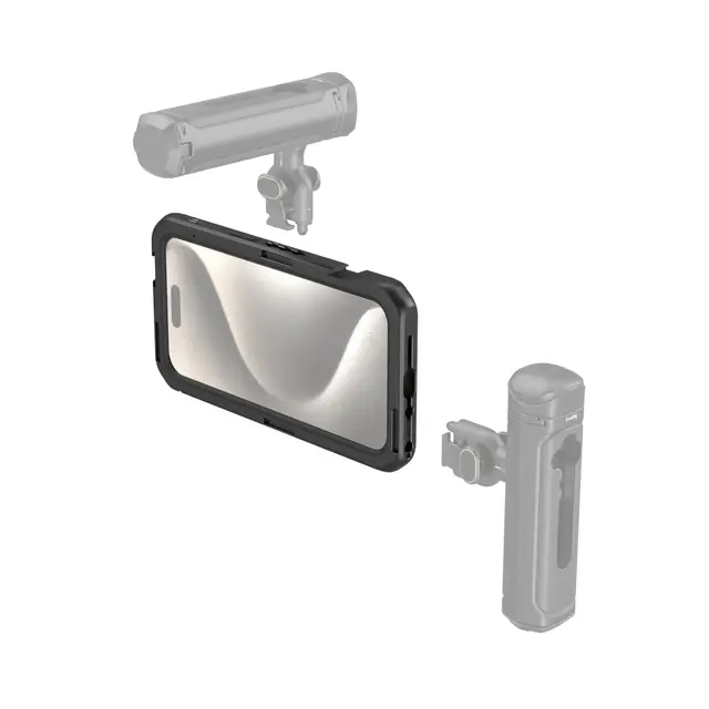 SmallRig 4391 Mobile Video Cage For iPhone 15 Pro Max 