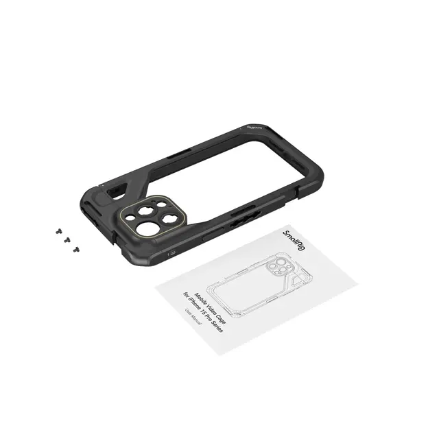 SmallRig 4391 Mobile Video Cage For iPhone 15 Pro Max 