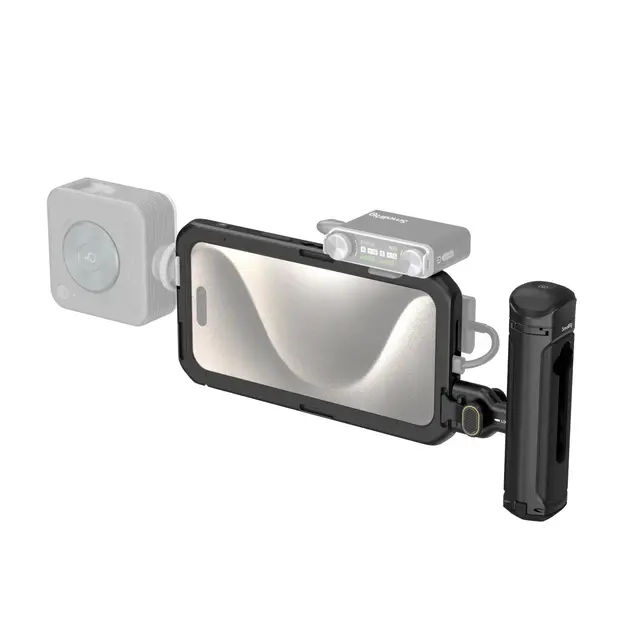 SmallRig 4393 Mobile Video Kit Single Handheld, For iPhone 15 Pro Max 