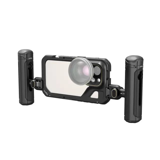 SmallRig 4397 Mobile Video Kit Dual Handheld, For iPhone 15 Pro 