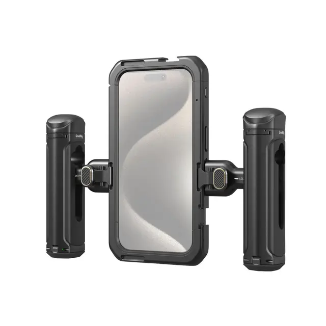 SmallRig 4397 Mobile Video Kit Dual Handheld, For iPhone 15 Pro 