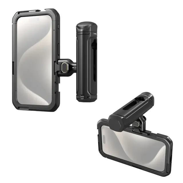 SmallRig 4398 Mobile Video Kit Single Handheld, For iPhone 15 Pro 
