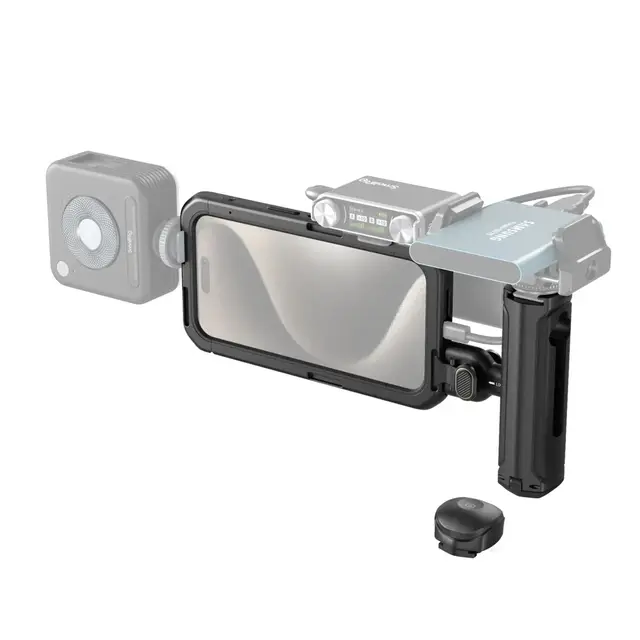 SmallRig 4398 Mobile Video Kit Single Handheld, For iPhone 15 Pro 