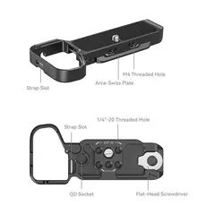 SmallRig 4438 Bottom Mount Plate For Sony A7CII / A7CR. Black