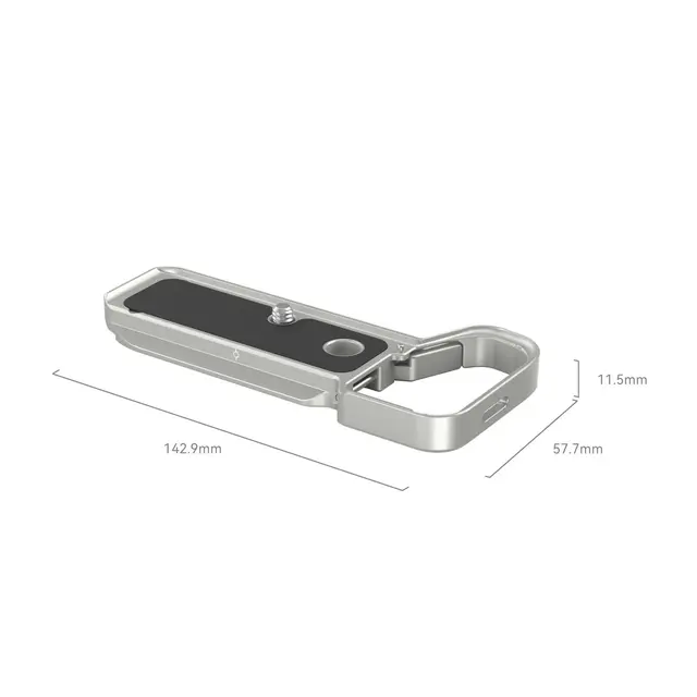 SmallRig 4439 Bottom Mount Plate For Sony A7CII / A7CR. Silver 