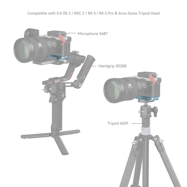 SmallRig 4439 Bottom Mount Plate For Sony A7CII / A7CR. Silver 