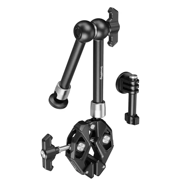 SmallRig Multi-Functional Crab-Shaped Clamp with Ballhead Magic Arm 2