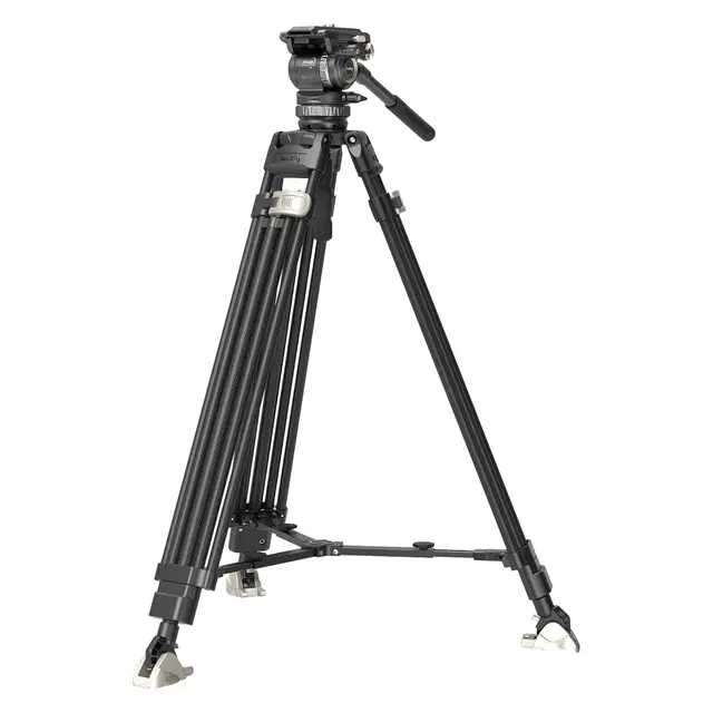 SmallRig 4465 Pro Video Carbon Tripod Med Fluid Head AD-Pro8 