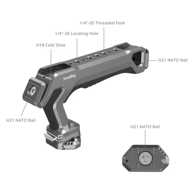 SmallRig 4483 HawkLock H21 Quick Release Top Handle Kit 