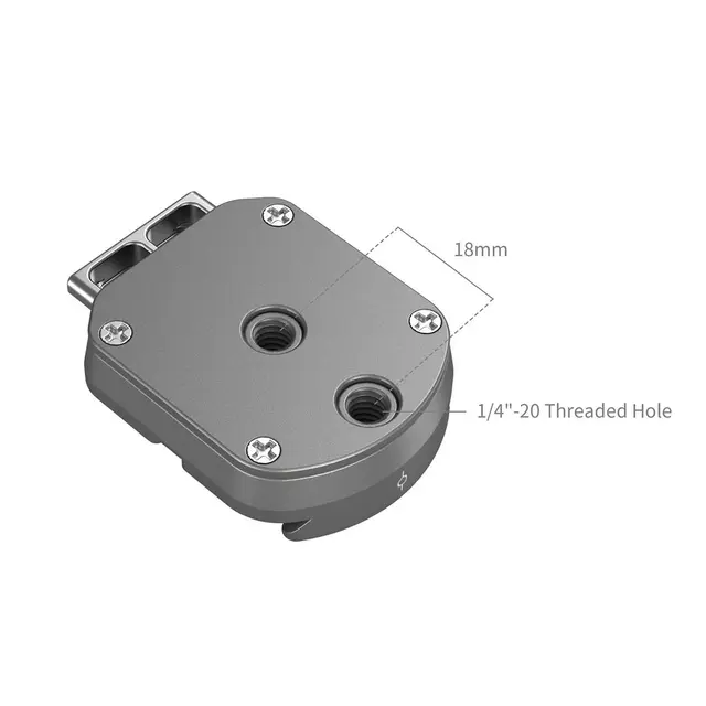 SmallRig 4486 HawkLock H38 Arca-Swiss Quick Release Mount Plate 