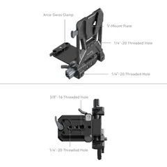 SmallRig 4505 V-Mount Battery Mount Plate