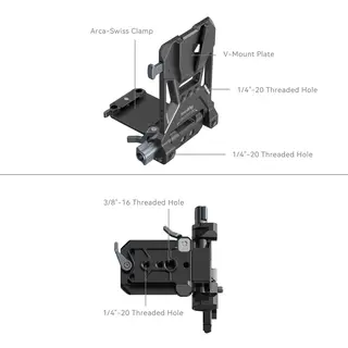 SmallRig 4505 V-Mount Battery Mount Plate