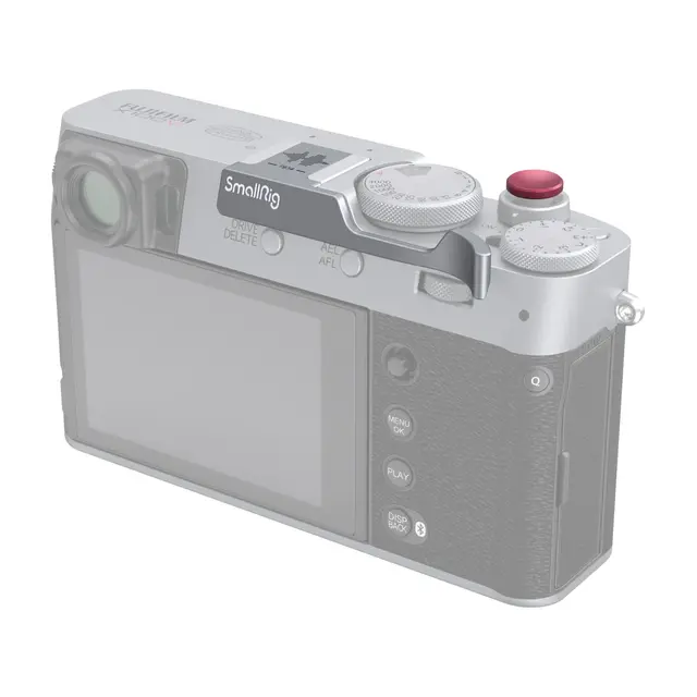 SmallRig 4566 Thumb Grip For Fujifilm X100VI / X100V Silver 