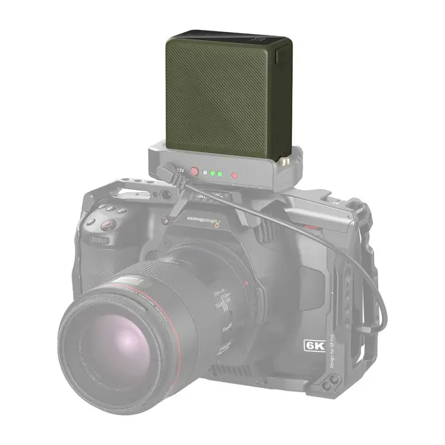 SmallRig 4577 NP-F970 Camera Battery Green. USB-C Rechargeable 