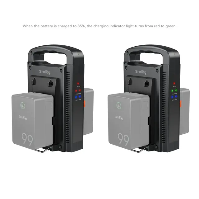 SmallRig 4578 Dual Channel V-Mount Lader 