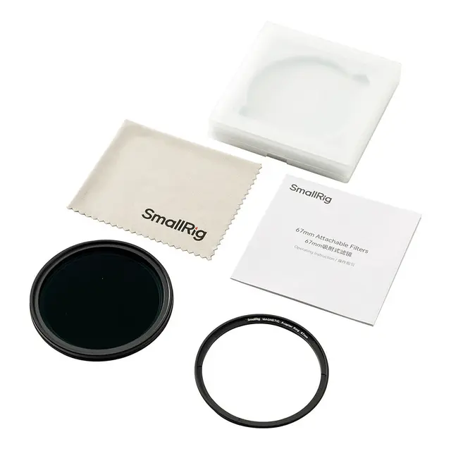 SmallRig 4581 Attachable VND Filter ND2-ND32 (1-5 Stop) 67mm 