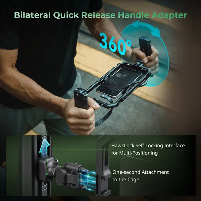 SmallRig 4596 x Brandon Li All-In-One Mobile Video Kit (Special Edition) 