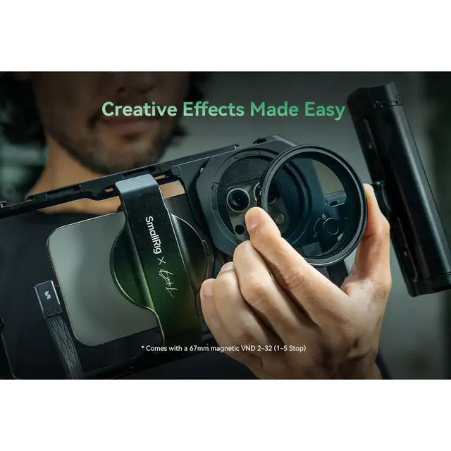 SmallRig 4596 x Brandon Li All-In-One Mobile Video Kit (Special Edition) 