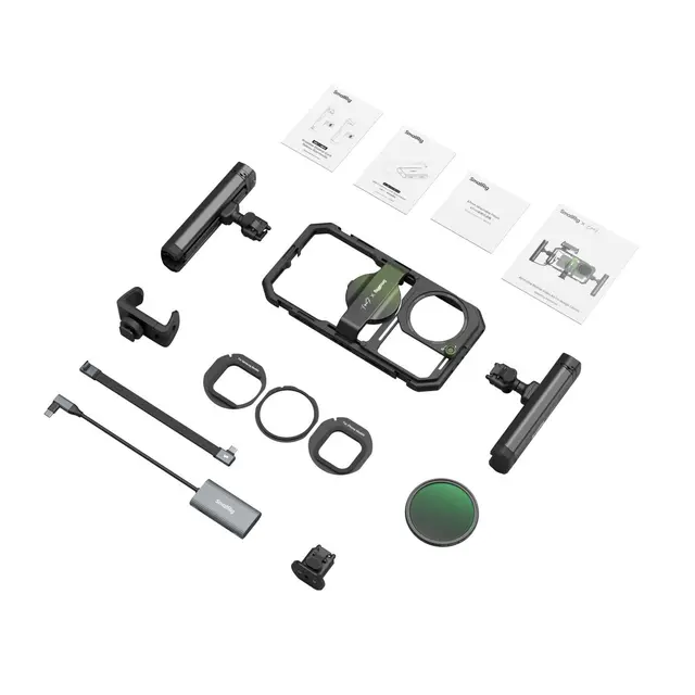 Smallrig 4596 x Brandon Li All-In-One Komplett mobil videorigg (iPhone 12-16) 