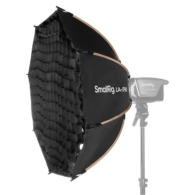 SmallRig 4633 Octagonal Softbox LA-O90 8-kantet Softboks 90cm Bowens feste 