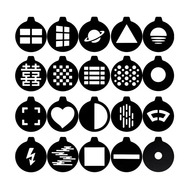 SmallRig 4634 Portable Zoom LED RF 10C Fokuserbart videolys med gobo 