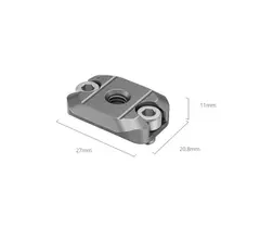 SmallRig 4640 HawkLock H21 Quick Release Mini NATO Rail for DJI Stabilizers
