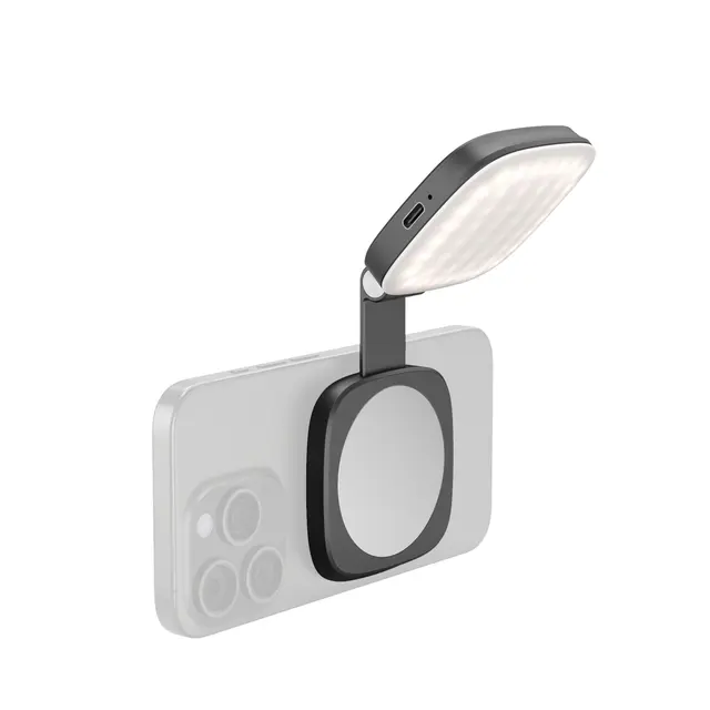 SmallRig 4656 Vibe P48 LED Video Light B MagSafe LED lampe for mobiler. Sort 