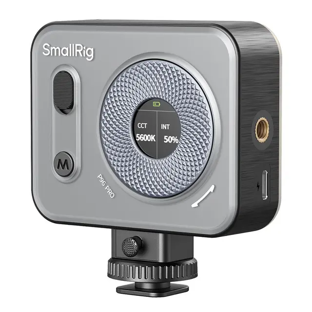 SmallRig 4660 Vibe P96 Pro Mini LED Video Light Black 