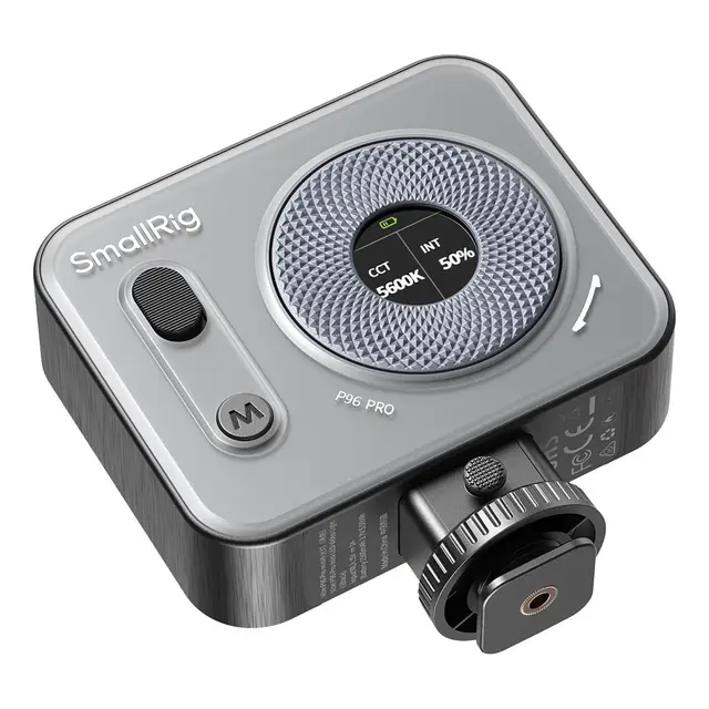 SmallRig 4660 Vibe P96 Pro Mini LED Video Light Black 