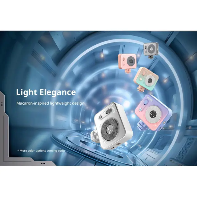 SmallRig 4660 Vibe P96 Pro Mini LED Video Light Black 