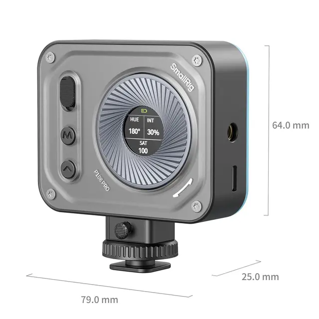 SmallRig 4661 Vibe P108 Pro Mini LED Video Light 