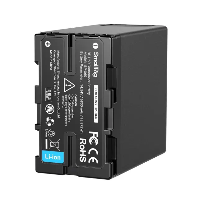 SmallRig 4670 BP-U60 Camcorder Battery 99Wh 
